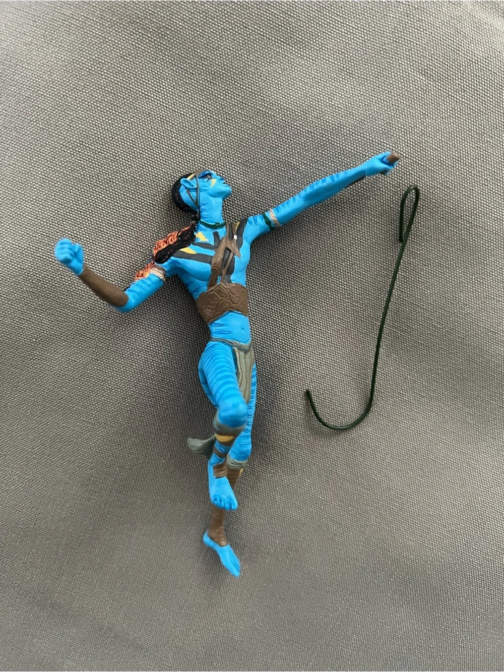 Hallmark Keepsake Avatar Jake Sully Blue and Brown Ornament dated 2010